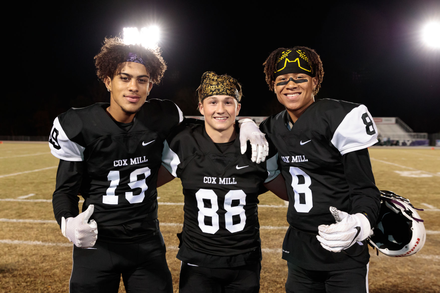 Cox Mill defeats Central Cabarrus 31-6 on Senior Night.